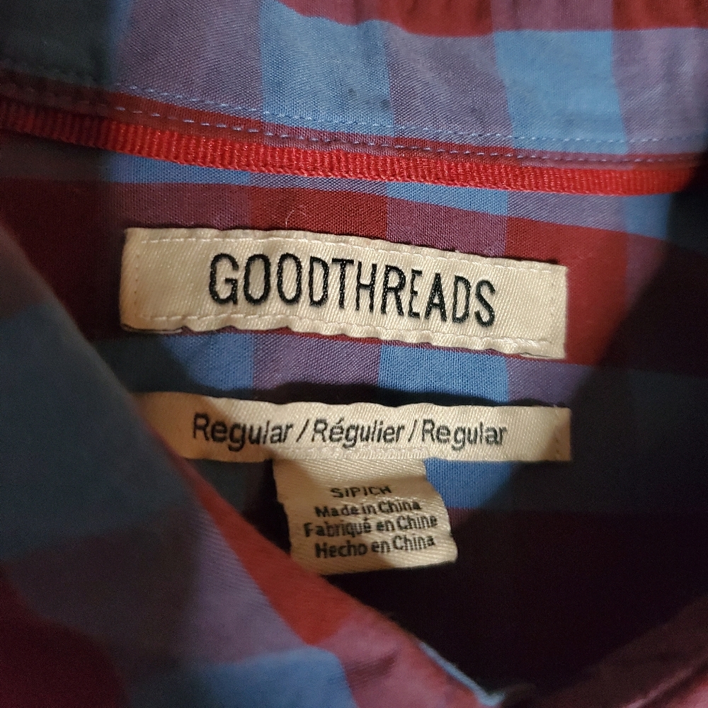 🔥FREE🔥Good Threads Mens button down top SM - Picture 6 of 8